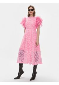 Custommade Sukienka koktajlowa Lilibet 999317483 Różowy Regular Fit. Kolor: różowy. Materiał: syntetyk. Styl: wizytowy #1