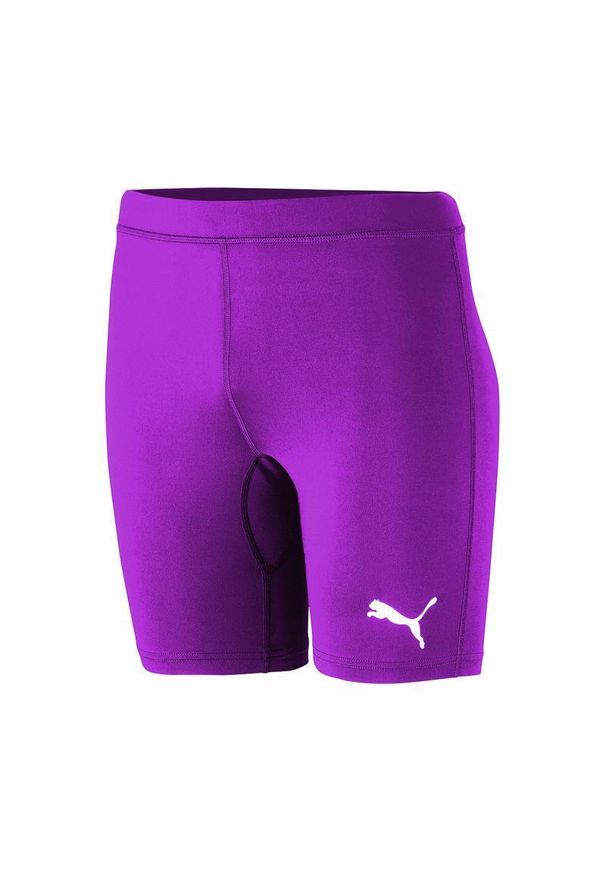 Puma - Spodnie Męskie Liga Base Layer. Kolor: fioletowy