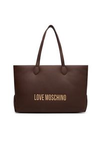 Love Moschino - LOVE MOSCHINO Torebka JC4395PP0NKD031A Brązowy. Kolor: brązowy. Materiał: skórzane #3