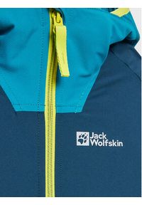 Jack Wolfskin Kurtka softshell Turbulence 1606374 Niebieski Regular Fit. Kolor: niebieski. Materiał: syntetyk