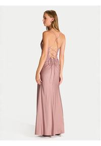 Hey Kyla Sukienka wieczorowa 5AI058HK Różowy Regular Fit. Kolor: różowy. Materiał: syntetyk. Styl: wizytowy