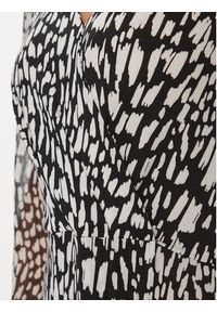 Morgan Sukienka codzienna 241-RLUISA Czarny Regular Fit. Okazja: na co dzień. Kolor: czarny. Materiał: syntetyk. Typ sukienki: proste. Styl: casual #3