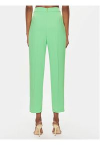 Pinko Spodnie materiałowe Parano 102861 7624 Zielony Regular Fit. Kolor: zielony. Materiał: syntetyk