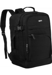 Plecak turystyczny Peterson Plecak podróżny bagaż podręczny unisex kabinówka samolotowy czarny TOK-DPETERSON. Kolor: czarny #1