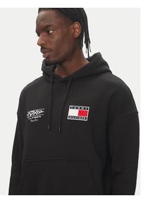 TOMMY HILFIGER - Tommy Hilfiger Bluza F1 Movie MW0MW41386 Czarny Regular Fit. Kolor: czarny. Materiał: bawełna #4