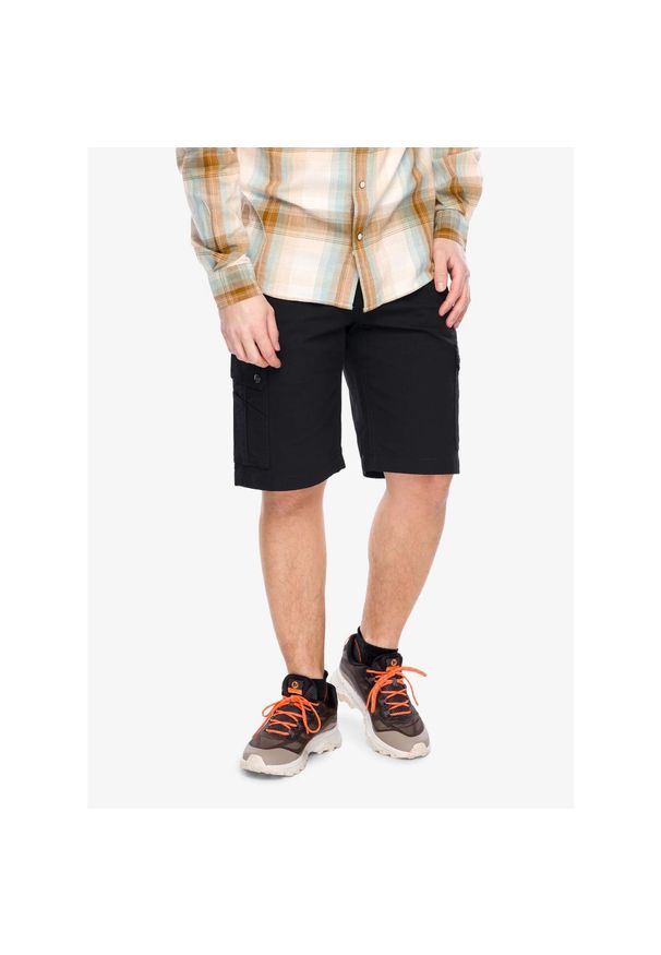 Krótkie spodenki męskie Carhartt Ripstop Cargo Work Short. Kolor: czarny. Długość: krótkie