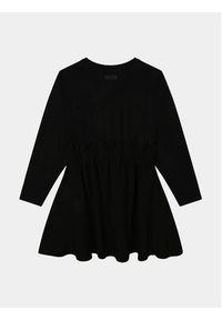 DKNY Sukienka codzienna D32895 D Czarny Regular Fit. Okazja: na co dzień. Kolor: czarny. Materiał: bawełna. Typ sukienki: proste. Styl: casual