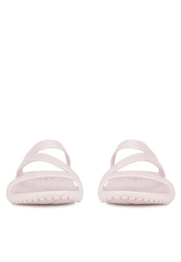 Crocs Klapki KADEE II SANDAL W 206756-6PI Różowy. Kolor: różowy. Materiał: materiał, syntetyk
