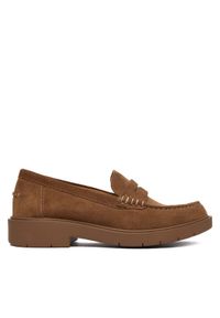 Geox Mokasyny D Spherica EC1 A D25QRA 00022 C5004 Brązowy. Kolor: brązowy. Materiał: skóra, zamsz #1