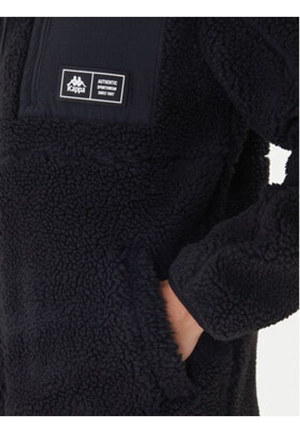 Kappa Polar Olya 381Z6LW Czarny Regular Fit. Kolor: czarny. Materiał: syntetyk