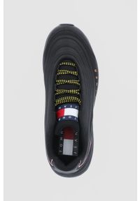 Tommy Jeans Buty kolor czarny na płaskiej podeszwie. Zapięcie: sznurówki. Kolor: czarny. Materiał: guma. Obcas: na płaskiej podeszwie #3