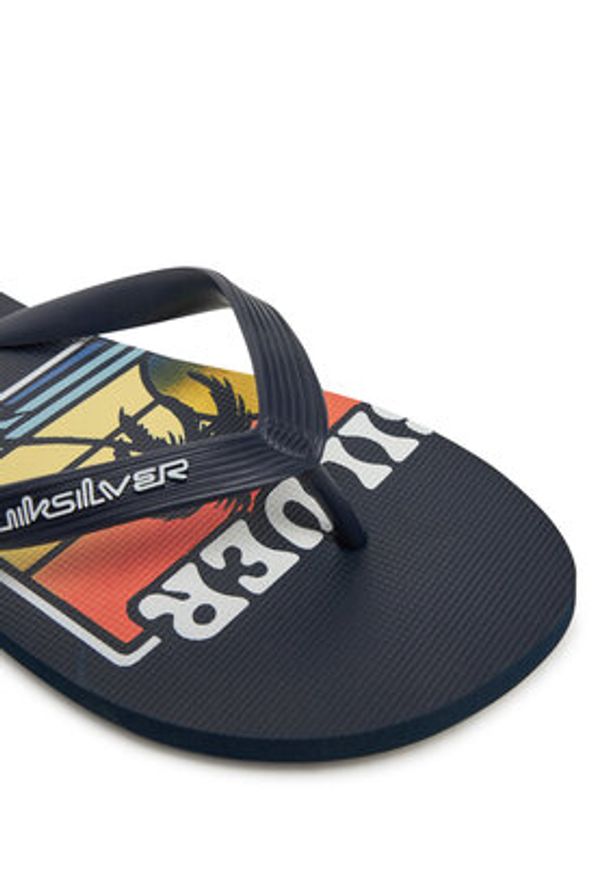 Quiksilver Japonki AQYL101371 Granatowy. Kolor: niebieski