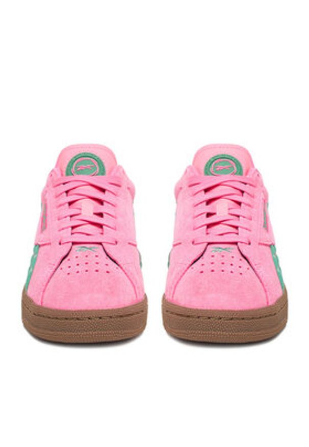 Reebok Sneakersy EO-CLUB C GROUNDS UK 100229526 Różowy. Kolor: różowy. Materiał: zamsz, skóra. Model: Reebok Club