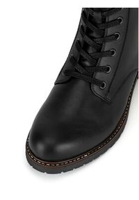 Remonte Trzewiki D1A70-00 Czarny. Kolor: czarny. Materiał: skóra #4