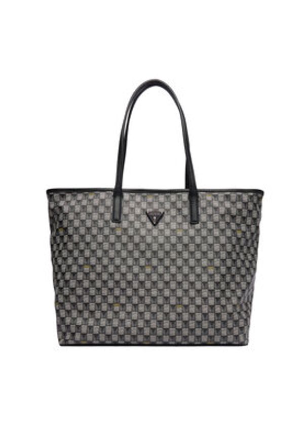 Guess Torebka G Wave II HWJT86 81290 Czarny. Kolor: czarny. Materiał: skórzane