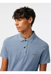 Lacoste Polo PH4012 Niebieski Slim Fit. Typ kołnierza: polo. Kolor: niebieski. Materiał: bawełna #3