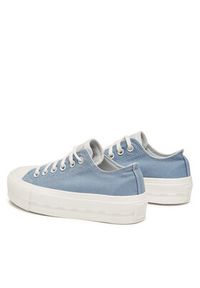 Converse Trampki Chuck Taylor All Star Lift Ox 572710C Błękitny. Kolor: niebieski. Materiał: materiał #5