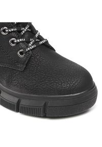 Rieker Trzewiki X3410-00 Czarny. Kolor: czarny. Materiał: skóra #3