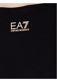 EA7 Emporio Armani T-Shirt 7W000978 AF10373 UC001 Czarny Slim Fit. Kolor: czarny. Materiał: bawełna #3