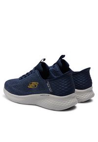 skechers - Skechers Sneakersy Slip_Ins 232466 Granatowy. Kolor: niebieski