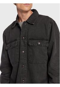 Lindbergh Kurtka jeansowa 30-304025DEB Czarny Regular Fit. Kolor: czarny. Materiał: bawełna