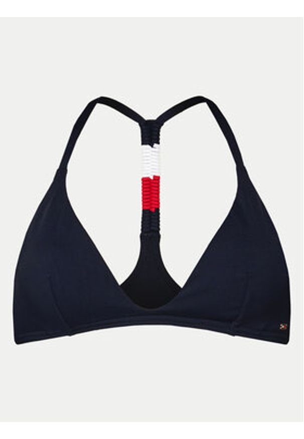 TOMMY HILFIGER - Tommy Hilfiger Góra od bikini UW0UW05374 Granatowy. Kolor: niebieski. Materiał: syntetyk