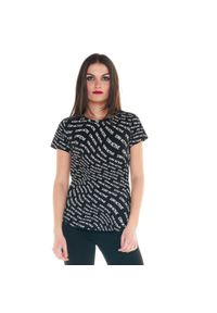 LEONE 1947 APPAREL - T-shirt firmy Energy. Kolor: czarny. Materiał: tkanina. Sport: fitness