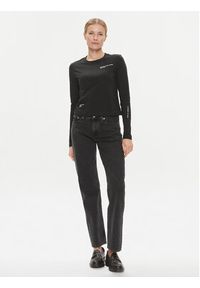 Calvin Klein Jeans Bluzka J20J222644 Czarny Regular Fit. Kolor: czarny. Materiał: bawełna #3