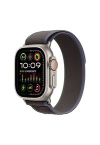 APPLE - Smartwatch Apple Watch Ultra 2 GPS + Cellular 49mm Titanium Case Trail Loop M/L Brązowy (MRF63WB/A). Rodzaj zegarka: smartwatch. Kolor: brązowy