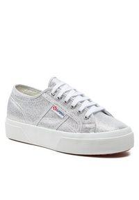 Superga Tenisówki 2740 Szary. Kolor: szary. Materiał: skóra