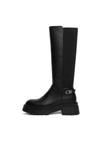 Nine West Kozaki CEO-MUNA-01 Czarny. Kolor: czarny. Materiał: materiał #8