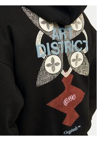 Jack & Jones Bluza Noho 12263036 Czarny Oversize. Kolor: czarny. Materiał: bawełna #8