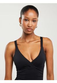 Big-Star - Kostium kąpielowy jednoczęściowy czarny Sallsa 906. Kolor: czarny. Materiał: materiał. Wzór: nadruk #5