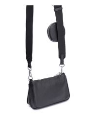Kazar - Czarna torebka damska. Kolor: czarny. Wzór: gładki. Materiał: skórzane. Styl: casual #3