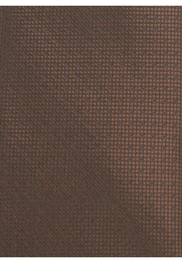 Krawat Męski - Angelo di Monti - Brąz. Kolor: beżowy, wielokolorowy, brązowy. Materiał: tkanina. Styl: elegancki, wizytowy