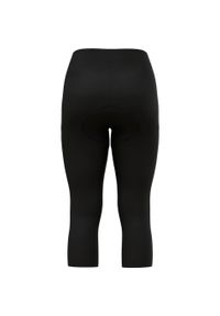 Spodnie tech. damskie Odlo Tights 3/4 ESSENTIAL. Kolor: wielokolorowy, czarny, szary
