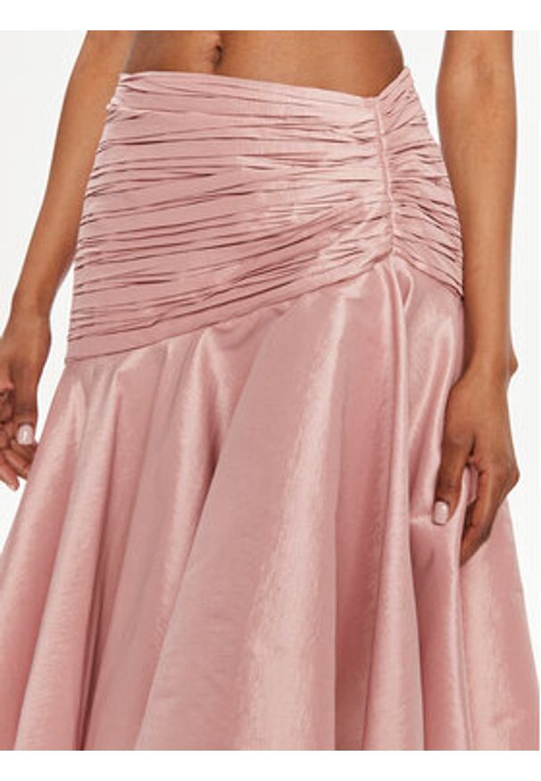Babylon Spódnica maxi S00671 Różowy Regular Fit. Kolor: różowy. Materiał: syntetyk
