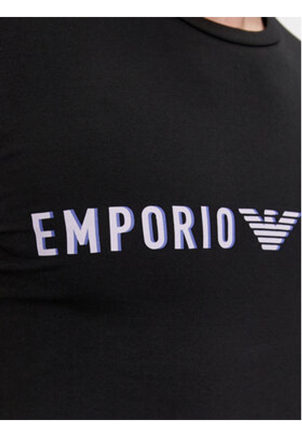 Emporio Armani Underwear T-Shirt 111035 4R516 00020 Czarny Regular Fit. Kolor: czarny. Materiał: bawełna