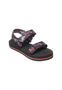 Roxy - Sandały dla Kobiety ROXY CAGE Czarny. Kolor: czerwony. Materiał: tkanina, guma