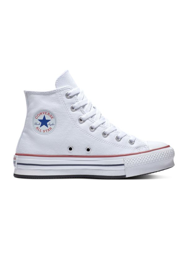 Converse - Trampki damskie CONVERSE CHUCK TAYLOR ALL STAR EVA LIFT 272856C. Okazja: na co dzień, do pracy, na spacer. Kolor: biały. Model: Converse All Star. Sport: turystyka piesza