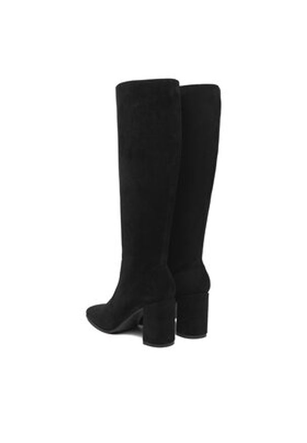 Jenny - JENNY Kozaki CEO-R25SS05803 Czarny. Kolor: czarny. Materiał: materiał