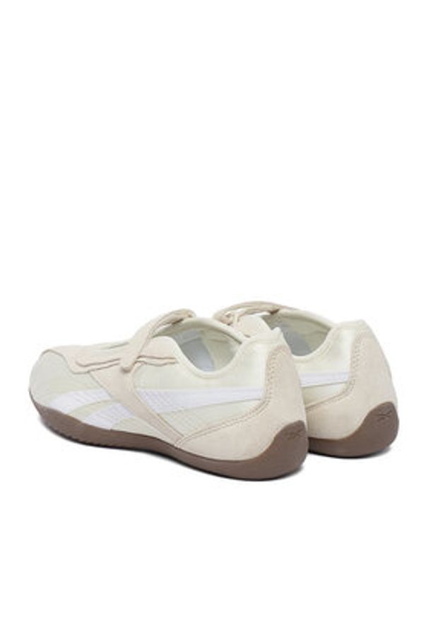 Reebok Baleriny EO-ULTRA LO MARY JANE 100261003 Kremowy. Kolor: kremowy. Materiał: materiał