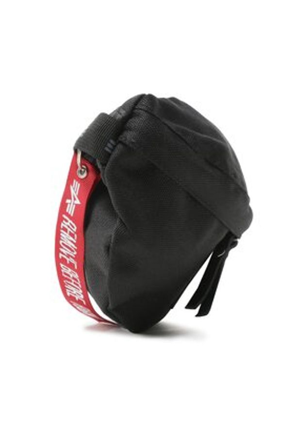Alpha Industries Nerka Big A Oxford Waist Bag 101908 Czarny. Kolor: czarny. Materiał: materiał