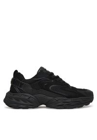 Plein Sport Sneakersy SAFS USC0931 STE003N Czarny. Kolor: czarny. Materiał: materiał #1