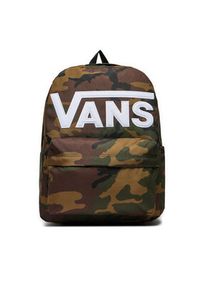 Vans Plecak Old Skool Drop V VN0A5KHP97I1 Khaki. Kolor: brązowy. Materiał: materiał