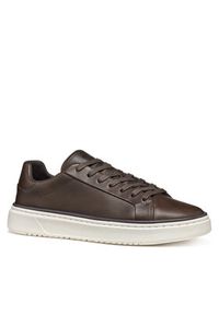 Geox Sneakersy U Zackerty U46HPA 000CL C6010 Brązowy. Kolor: brązowy. Materiał: skóra #3
