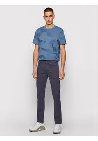 BOSS - Boss Spodnie materiałowe Delaware 3-5-20 50449504 Granatowy Slim Fit. Kolor: niebieski. Materiał: bawełna
