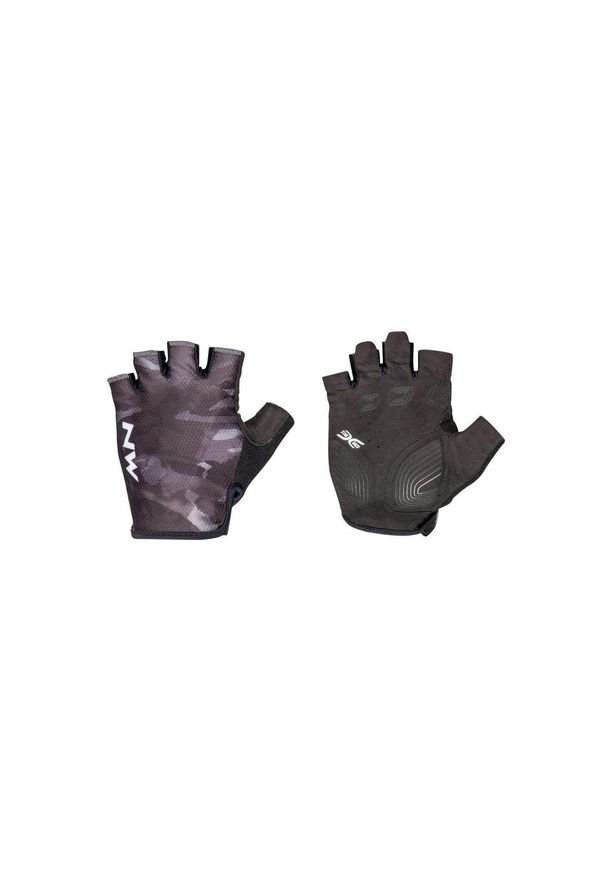 Rękawiczki rowerowe męskie NORTHWAVE ACTIVE Glove camo. Kolor: zielony, wielokolorowy, czarny, brązowy