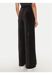 Fracomina Spodnie palazzo FR24WV3014J461R9 Czarny Wide Leg. Kolor: czarny. Materiał: syntetyk #4