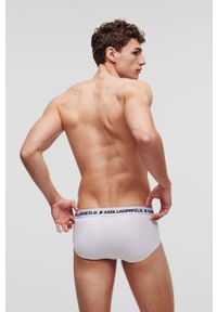 Karl Lagerfeld Slipy (3-pack) 211M2103 męskie kolor biały. Kolor: biały #5